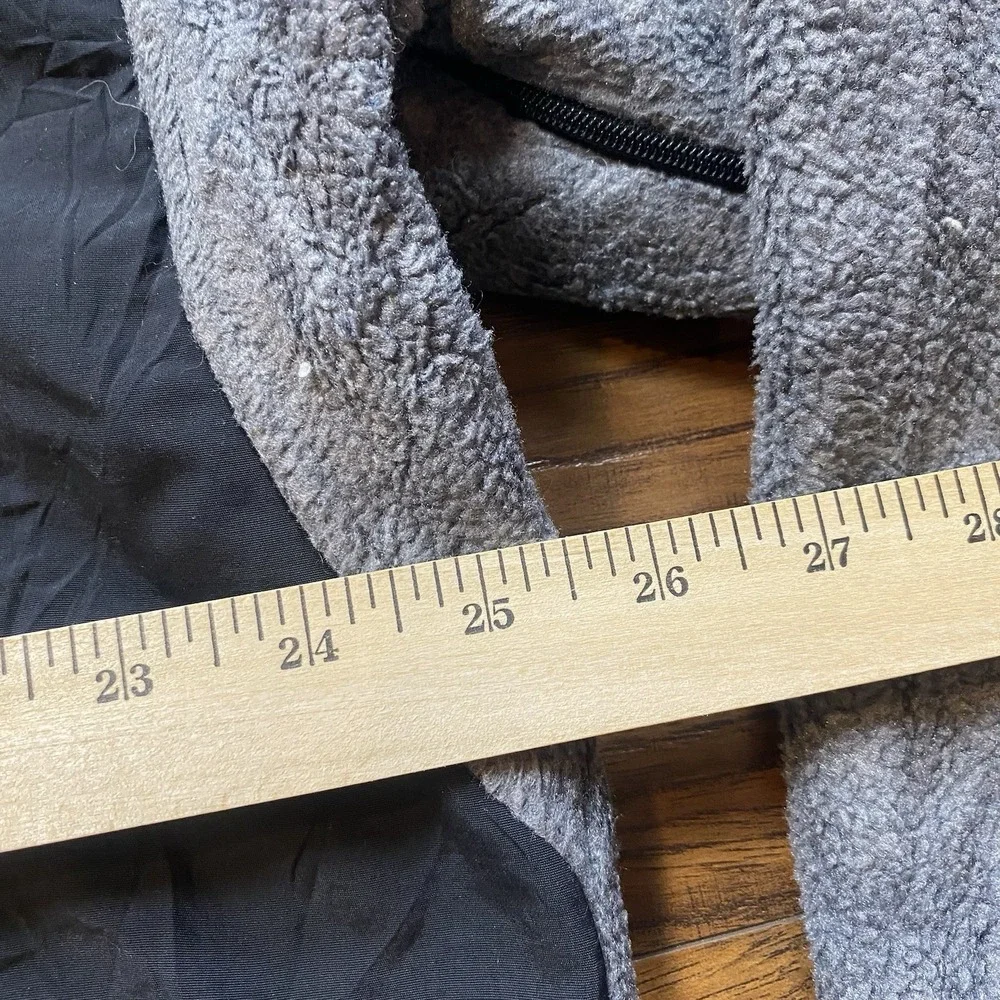 Vintage 90's The North Face Jacket Men's Size XL Gray Denali Fleece Polartec